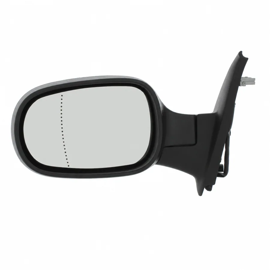 Nissan Micra Left Heated Electric Complete Mirror Unit, Primed (2002–2009) — photograph 2