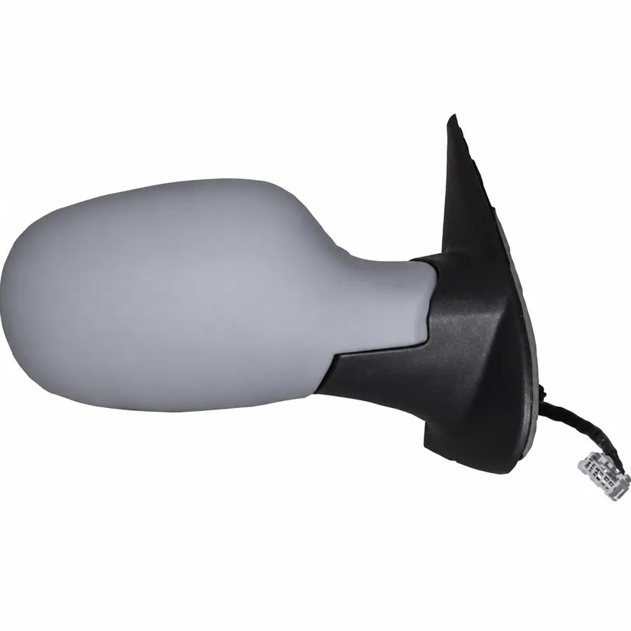 Nissan Micra Right Heated Electric Complete Mirror Unit, Primed (2002–2009)