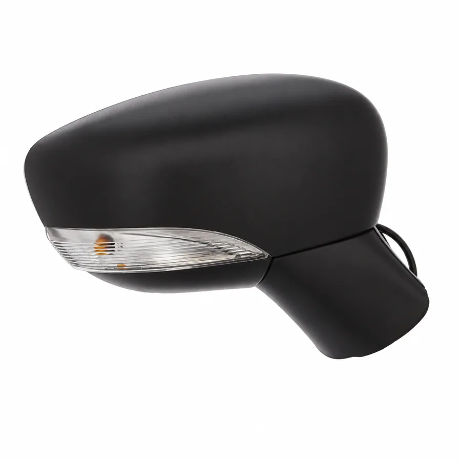 Nissan Micra Right Electric Complete Mirror Unit, Black - Textured (2017–2024)