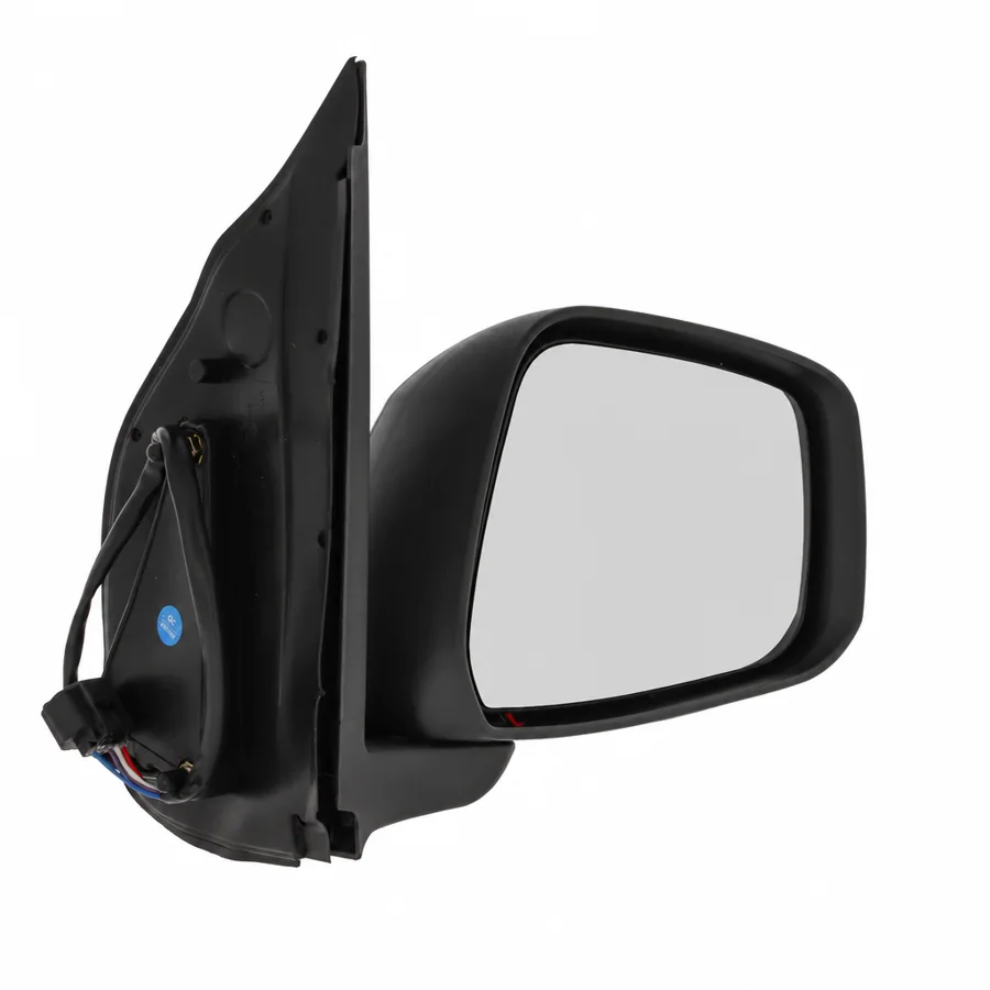 Nissan Navara Right Electric Complete Mirror Unit, Chrome Finish (2008–2016) — photograph 2