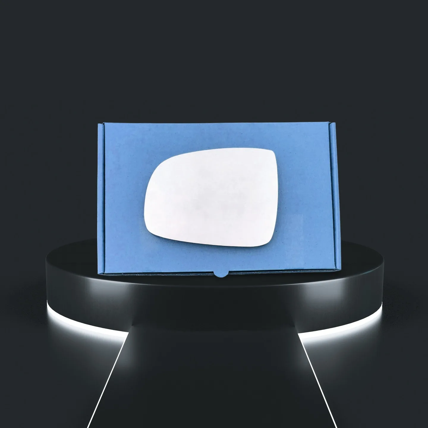 Nissan Note Left Wide Angle Stick-on Mirror Glass (2006–2012)