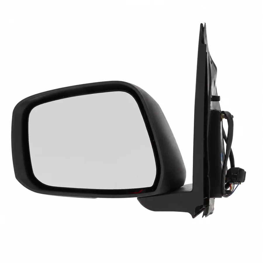 Nissan NP300 Left Electric Complete Mirror Unit, Chrome Finish (2008–2010) — photograph 2