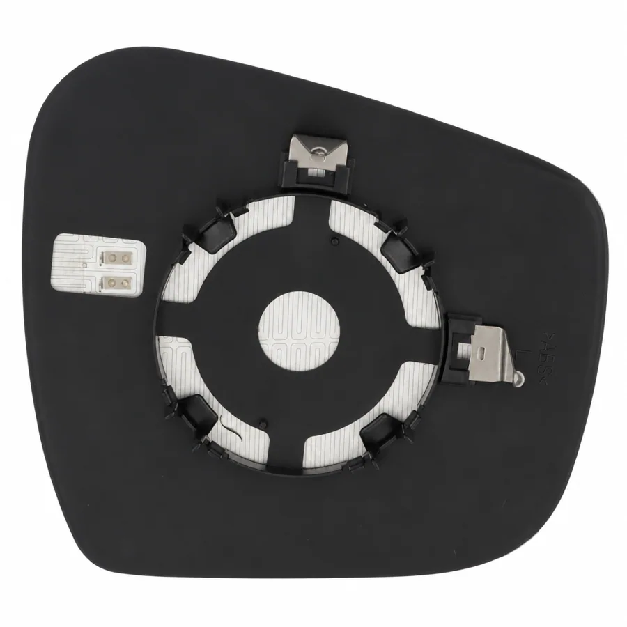 Nissan NP300 Navara Left Heated Convex Mirror Glass (2015–2017) — photograph 3