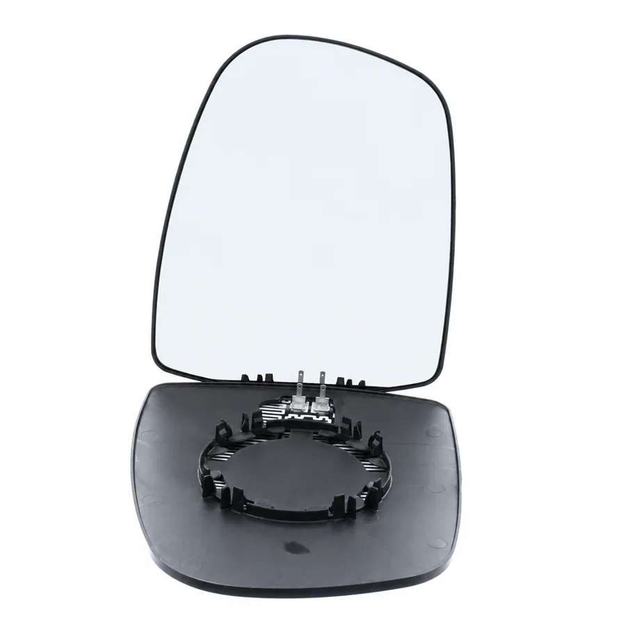 Nissan Primastar Left Heated Convex Clip-on Mirror Glass (2002–2015)