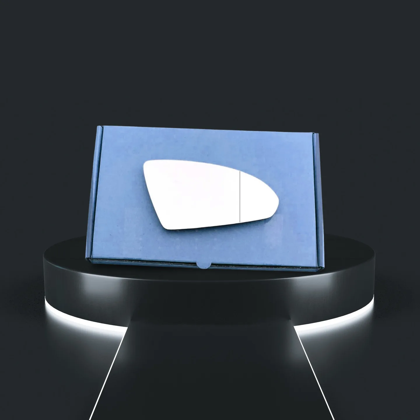 Nissan Primera Right Wide Angle Stick-on Mirror Glass (2003–2007)