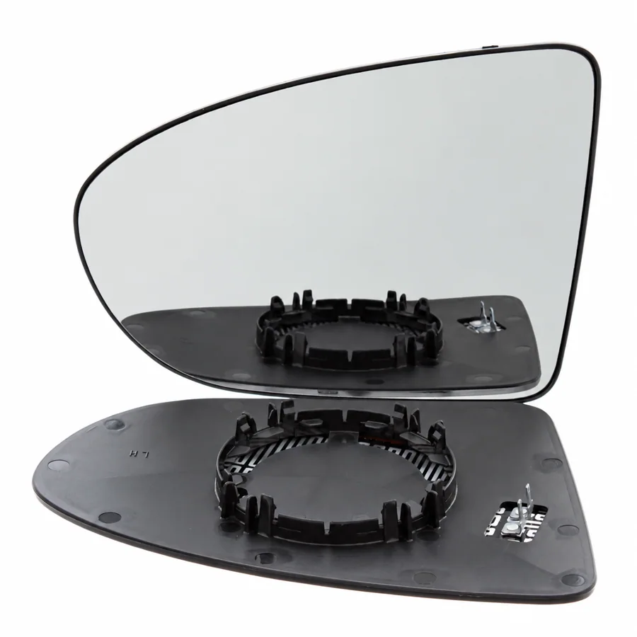 Nissan Qashqai Left Heated Convex Clip-on Mirror Glass (2007–2014)