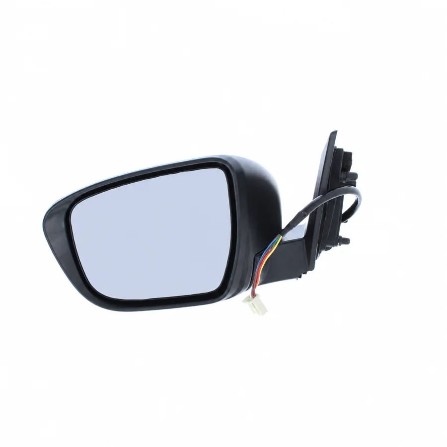 Nissan Qashqai Left Heated Electric Complete Mirror Unit, Paintable - Black (2013–2022) — photograph 2