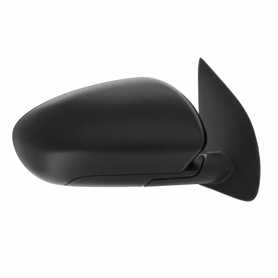 Nissan Qashqai Right Heated Electric Complete Mirror Unit, Paintable - Black (2007–2014) — photograph 2