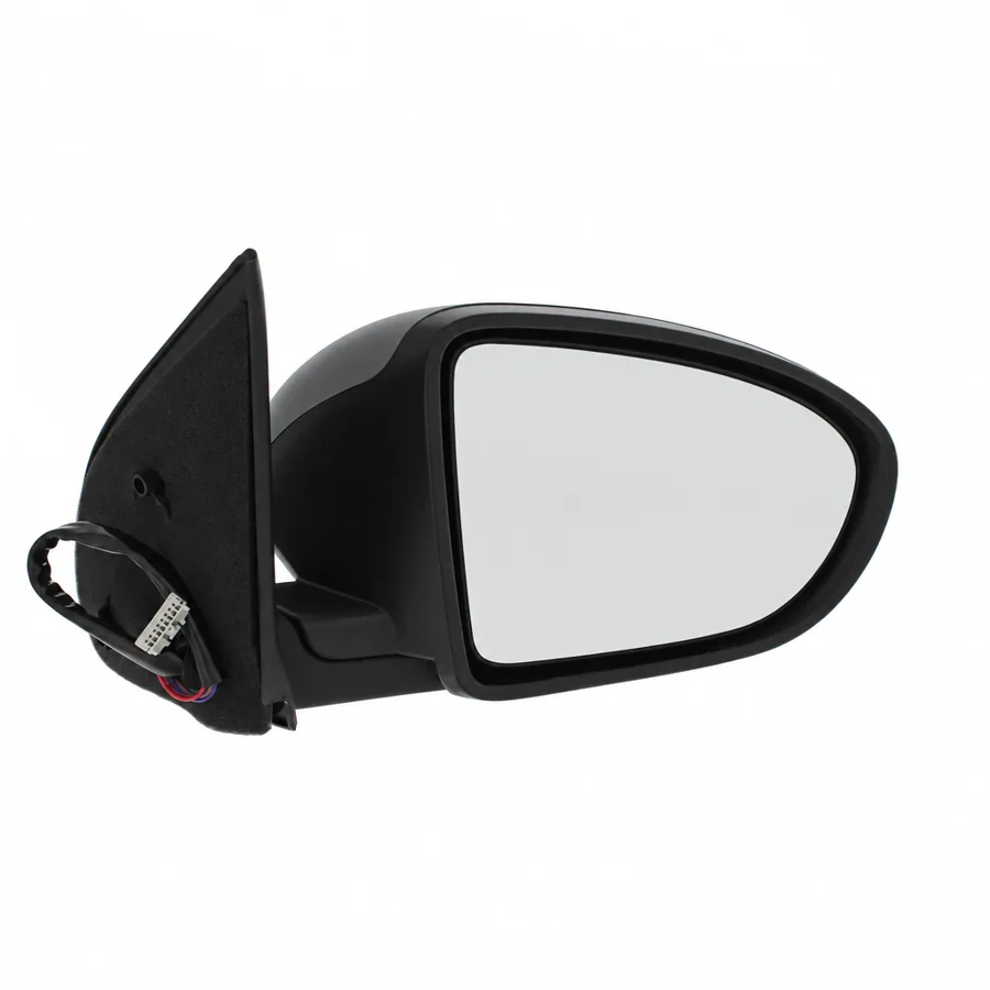 Nissan Qashqai Right Heated Power Folding Complete Mirror Unit, Primed (2007–2014) — photograph 3