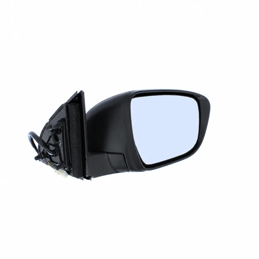 Nissan Qashqai Right Heated Electric Complete Mirror Unit, Paintable - Black (2013–2022) — photograph 2