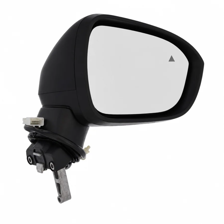 Nissan Qashqai Right Heated Power Folding Complete Mirror Unit, Primed (2021 onwards) — photograph 2