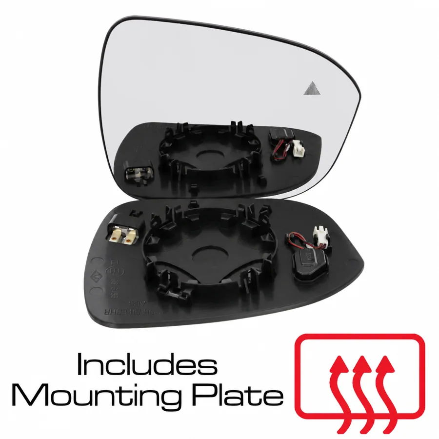 Nissan Qashqai Right Heated Convex Mirror Glass (2021 onwards)