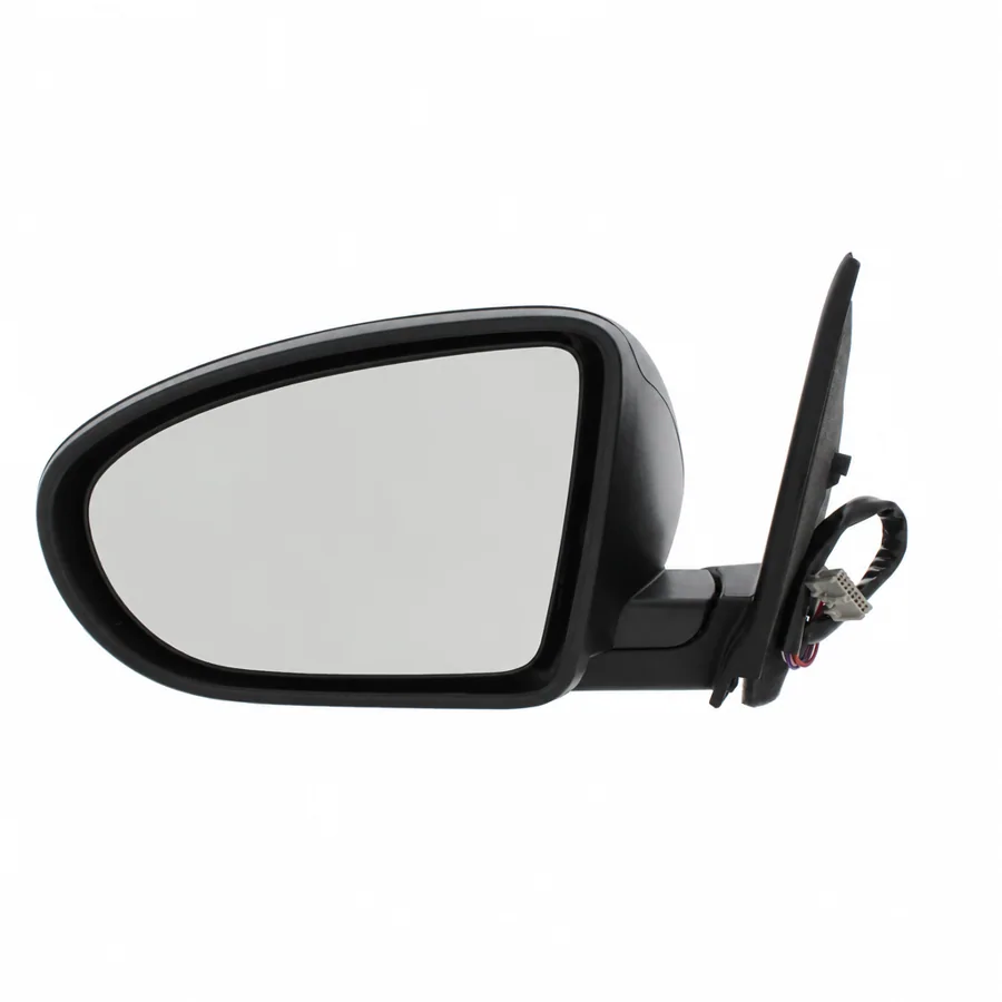 Nissan Qashqai+2 Left Heated Power Folding Complete Mirror Unit, Primed (2008–2014) — photograph 3