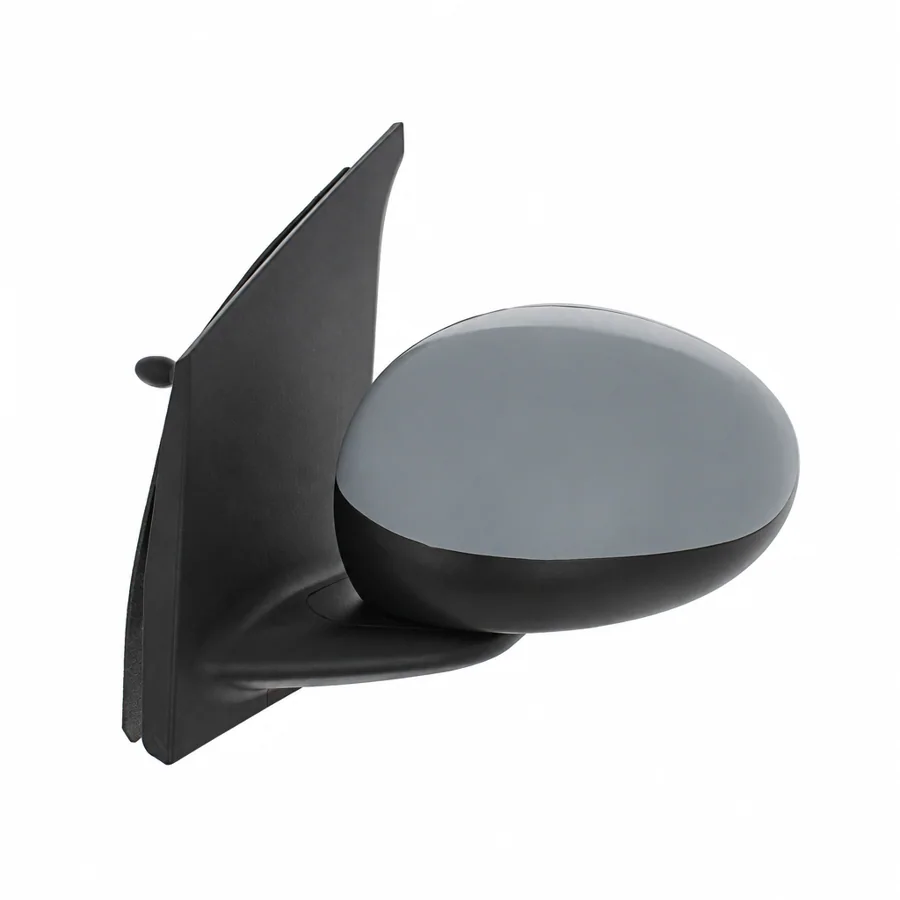 Peugeot 107 Left Complete Mirror Unit, Primed (2005–2015)