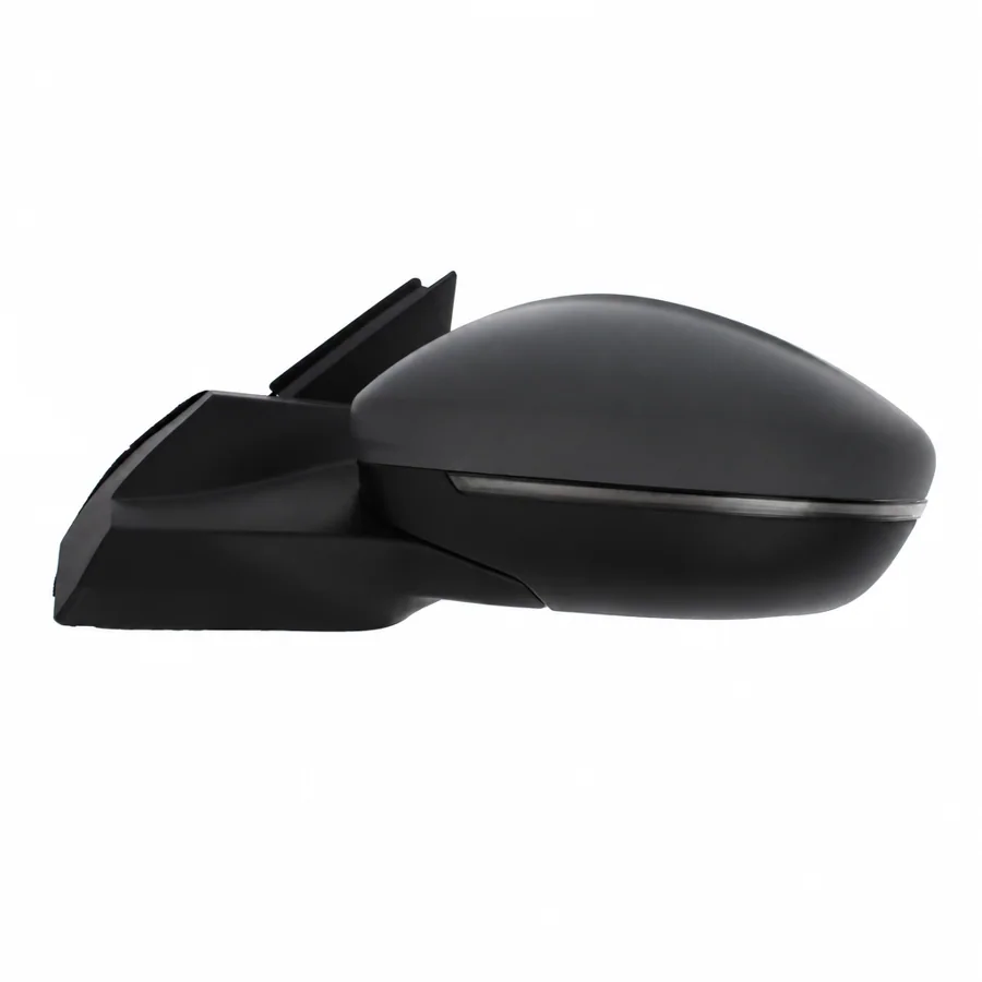 Peugeot 2008 Left Heated Electric Complete Mirror Unit, Primed (2019 onwards)