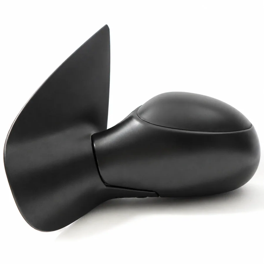 Peugeot 206 Left Complete Mirror Unit, Black (1998–2009)