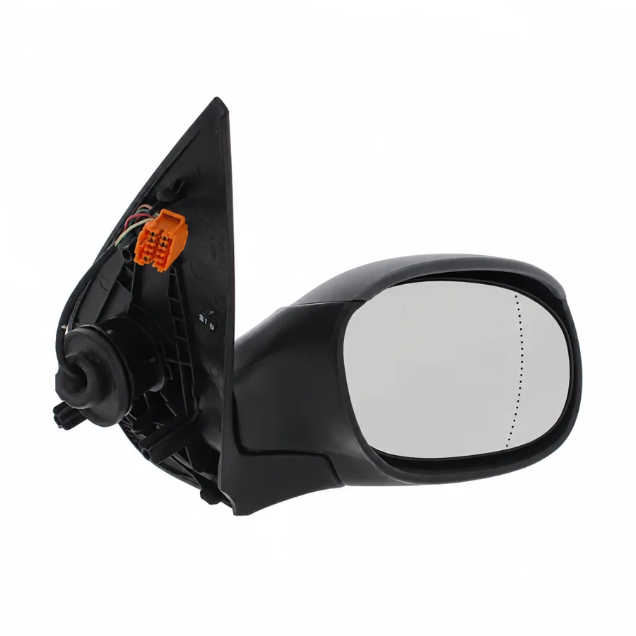 Peugeot 206 Right Heated Electric Complete Mirror Unit, Primed (1998–2000 and 2002–2009) — photograph 3