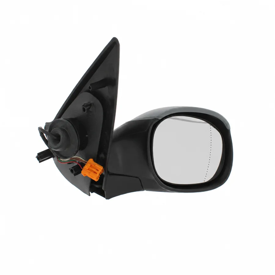 Peugeot 206 Right Heated Electric Complete Mirror Unit, Primed (2000–2007) — photograph 3