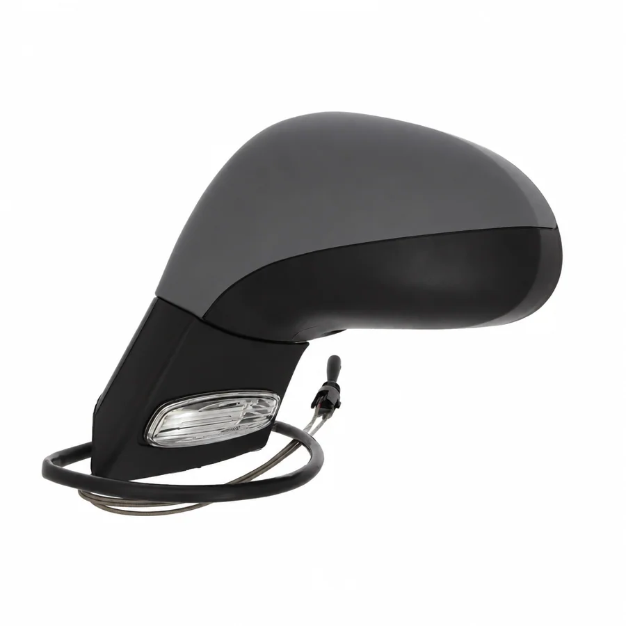Peugeot 207 Left Complete Mirror Unit, Primed (2006–2015) — photograph 2