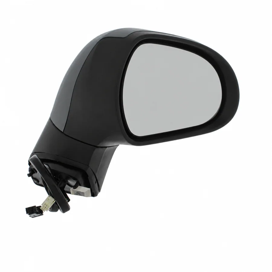 Peugeot 207 Right Heated Electric Complete Mirror Unit, Primed (2006–2015) — photograph 3