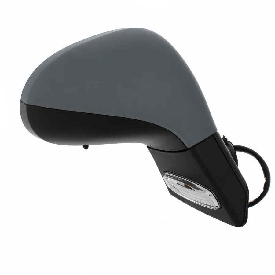 Peugeot 207 Right Heated Power Folding Complete Mirror Unit, Primed (2006–2015) — photograph 2