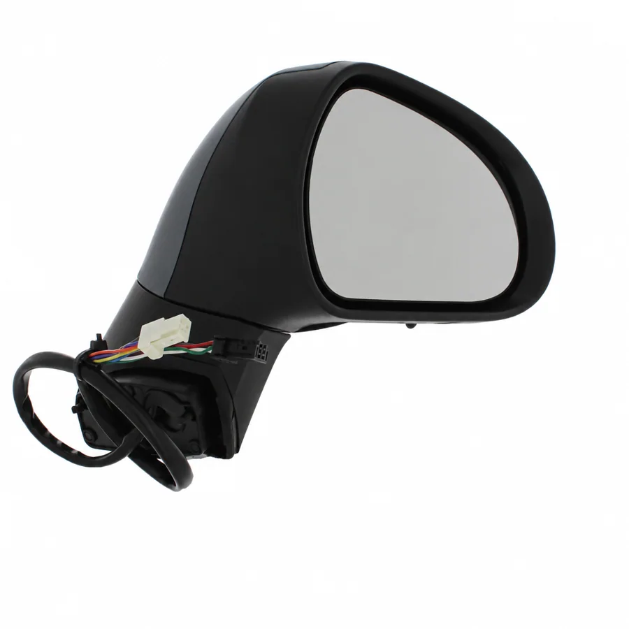 Peugeot 207 Right Heated Power Folding Complete Mirror Unit, Primed (2006–2015) — photograph 3