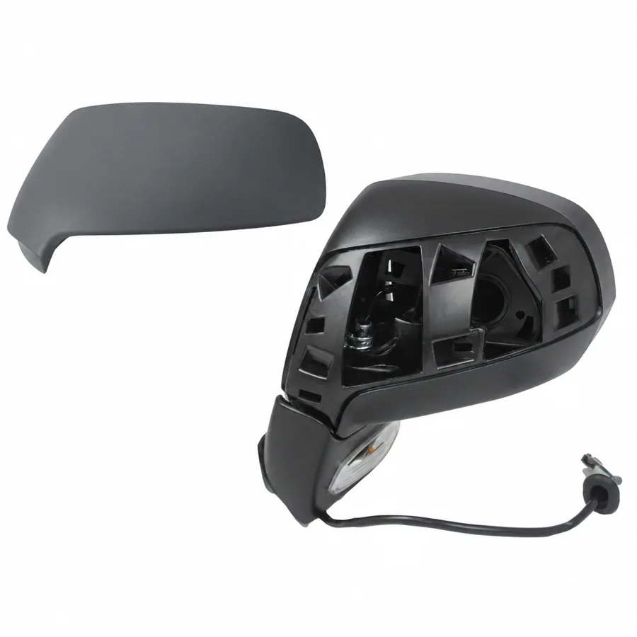 Peugeot 3008 Left Heated Electric Complete Mirror Unit, Primed (2009–2017)