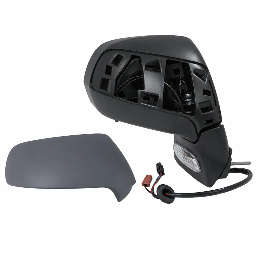Peugeot 3008 Right Heated Electric Complete Mirror Unit, Primed (2009–2017)