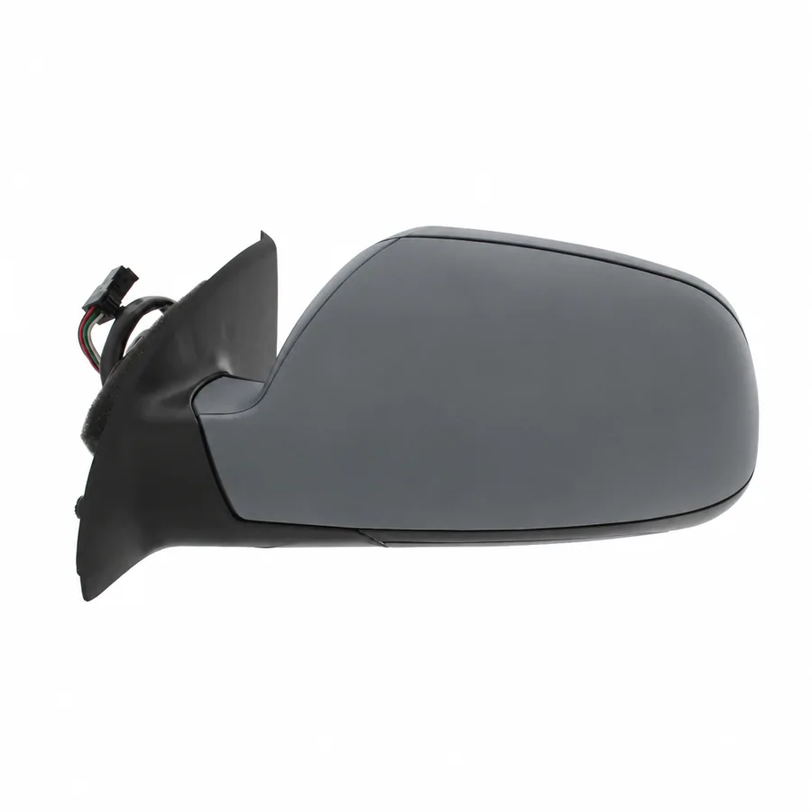 Peugeot 307 Left Heated Electric Complete Mirror Unit, Primed (2001–2009) — photograph 2