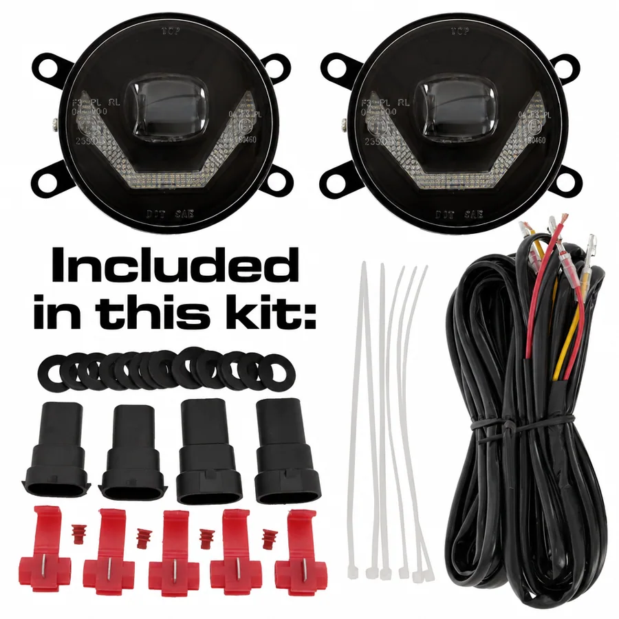 Peugeot 307 Left and Right LED Front Fog Light and Daytime Running Light (2005–2009) — photograph 6