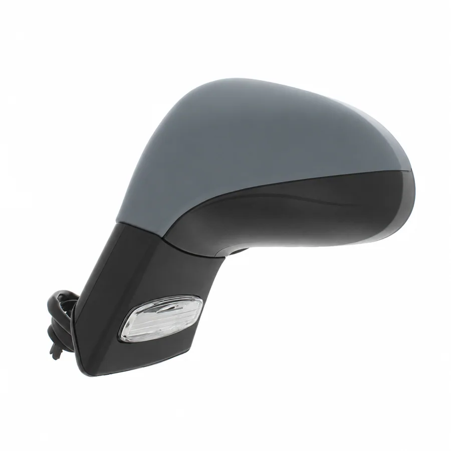 Peugeot 308 Left Heated Electric Complete Mirror Unit, Primed (2007–2015) — photograph 2