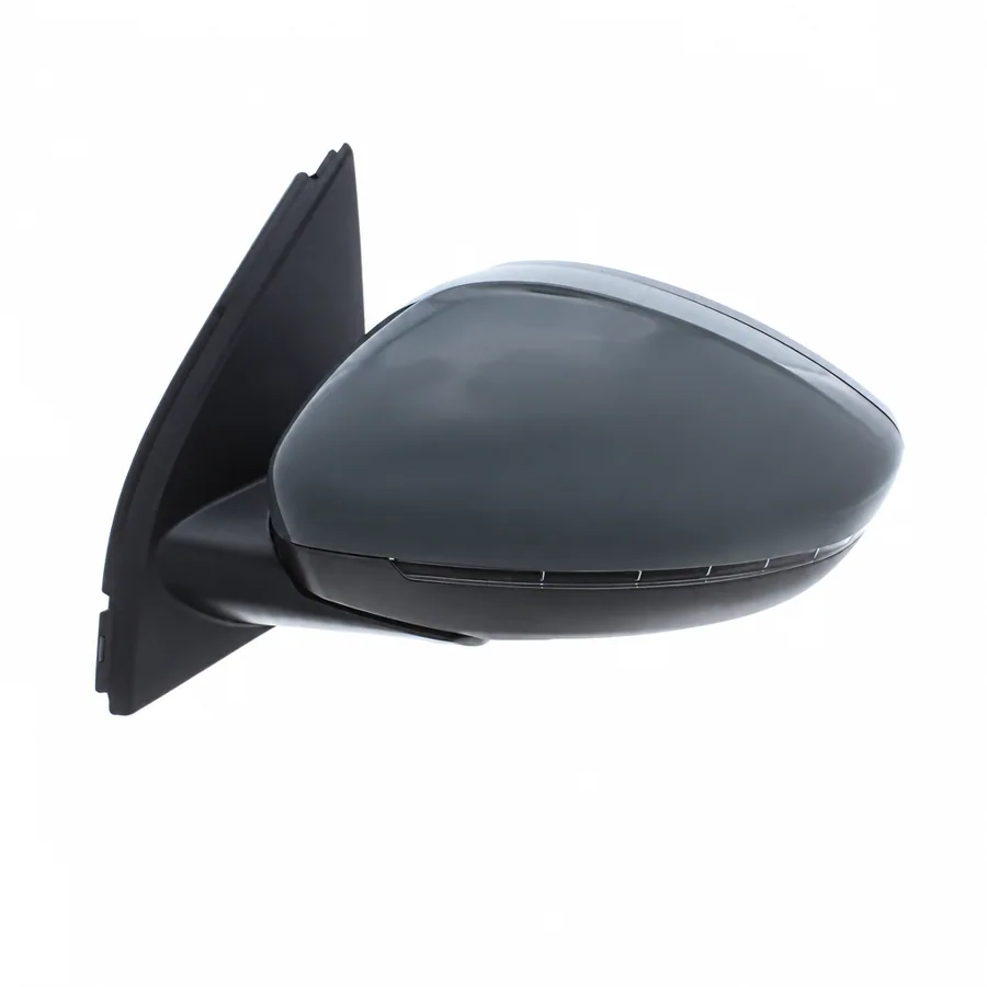 Peugeot 308 Left Heated Power Folding Complete Mirror Unit, Primed (2013–2017)