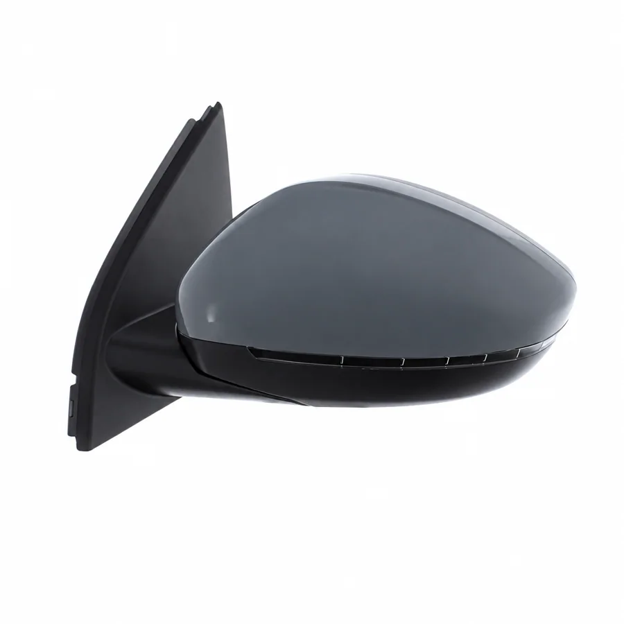 Peugeot 308 Left Heated Electric Complete Mirror Unit, Primed (2013–2022)