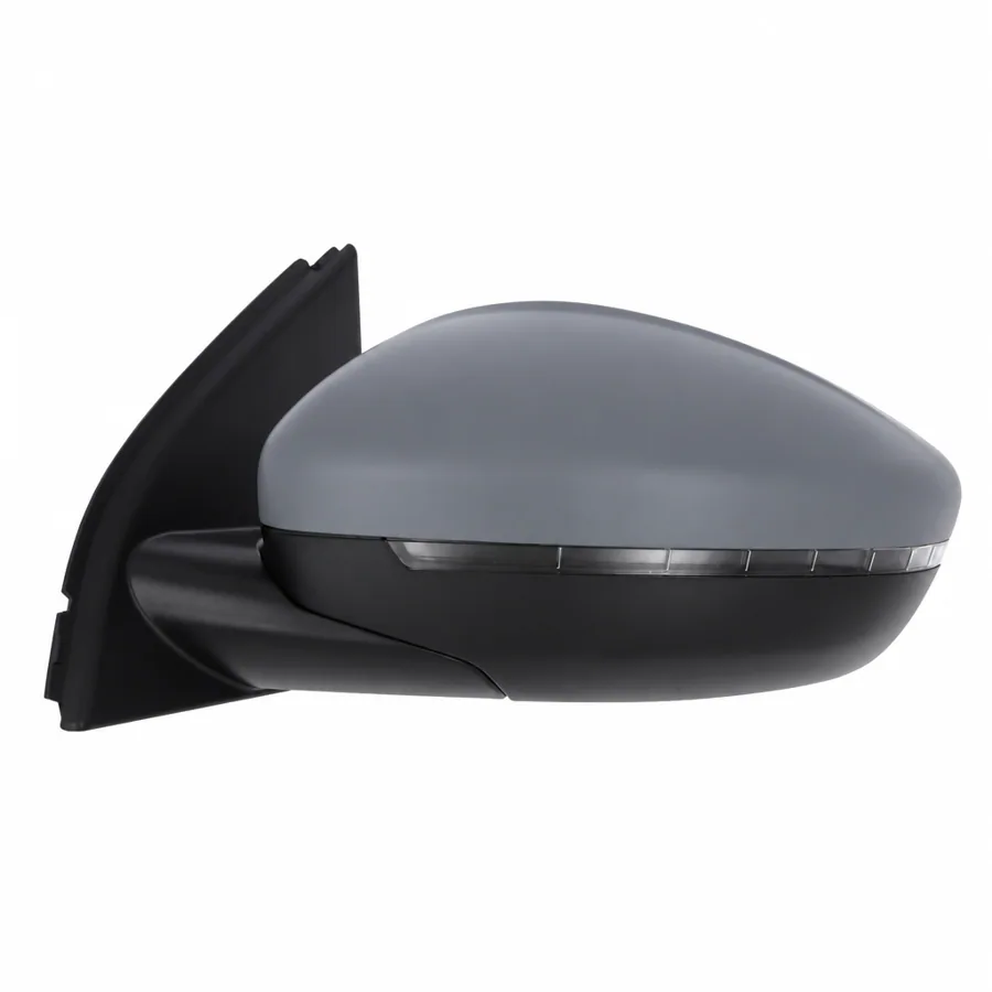 Peugeot 308 Left Heated Power Folding Complete Mirror Unit, Primed (2017–2022)