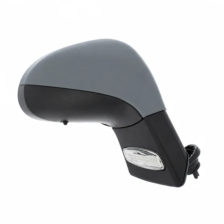 Peugeot 308 Right Heated Electric Complete Mirror Unit, Primed (2007–2015) — photograph 2