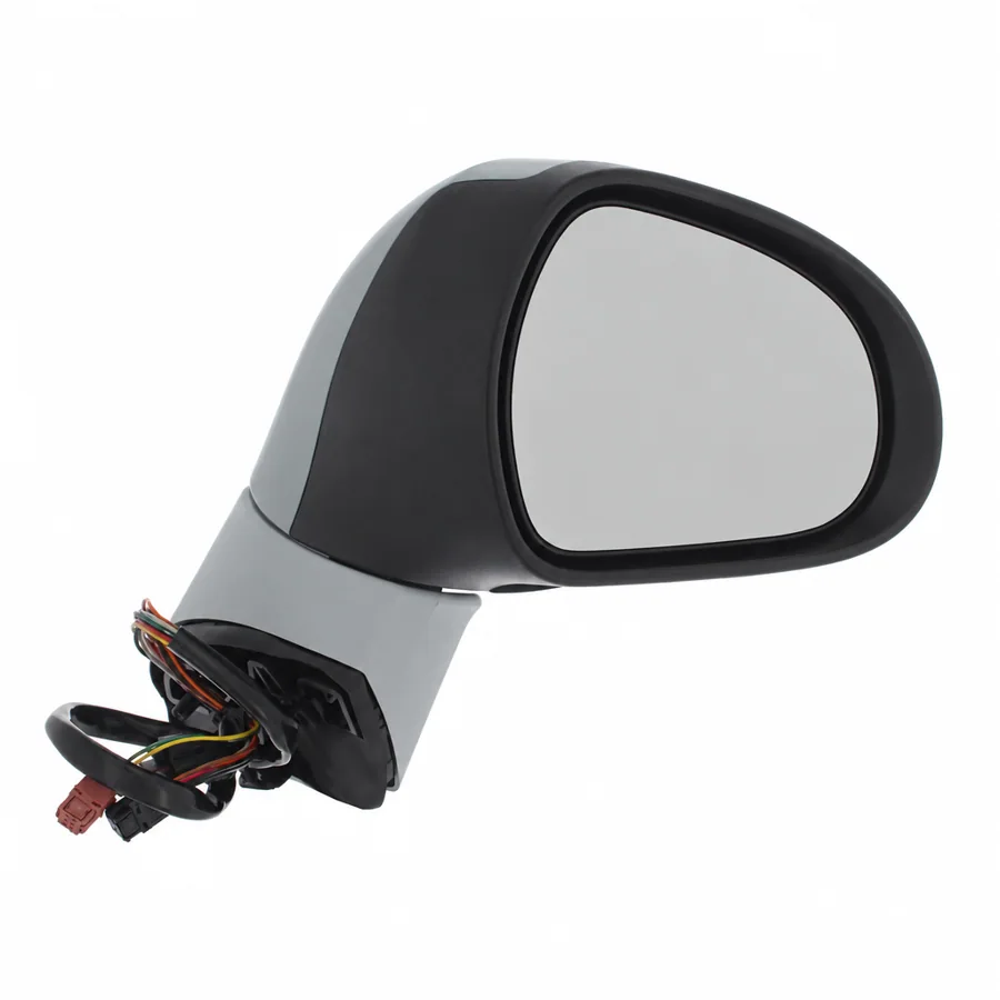 Peugeot 308 Right Heated Power Folding Complete Mirror Unit, Primed (2007–2015) — photograph 3