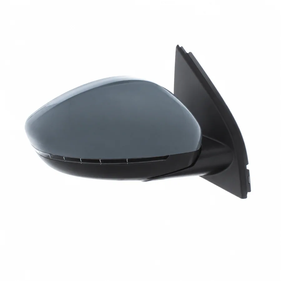 Peugeot 308 Right Heated Power Folding Complete Mirror Unit, Primed (2013–2017)
