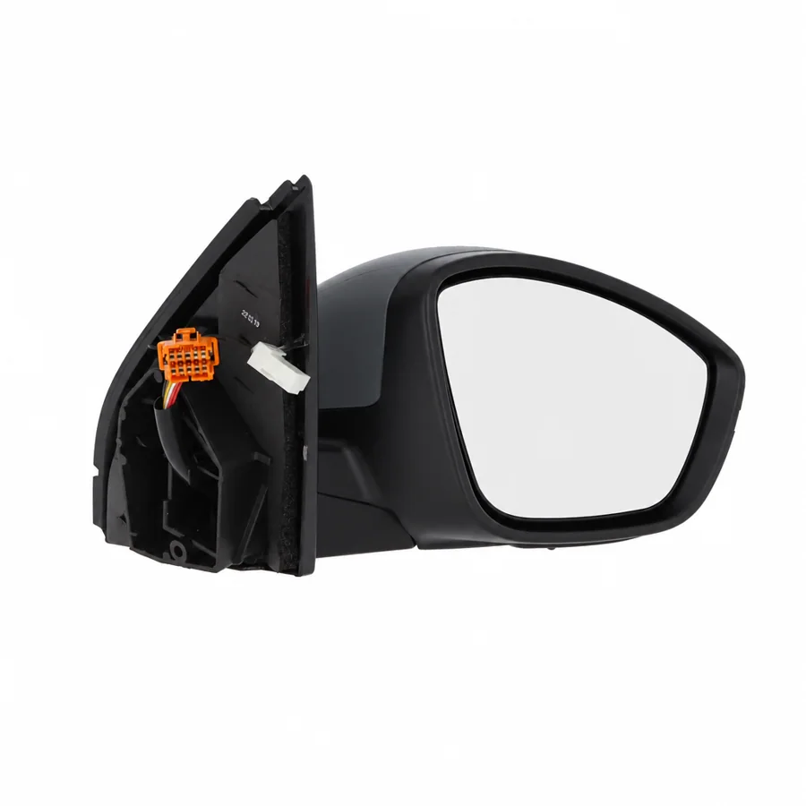 Peugeot 308 Right Heated Power Folding Complete Mirror Unit, Primed (2017–2022) — photograph 2