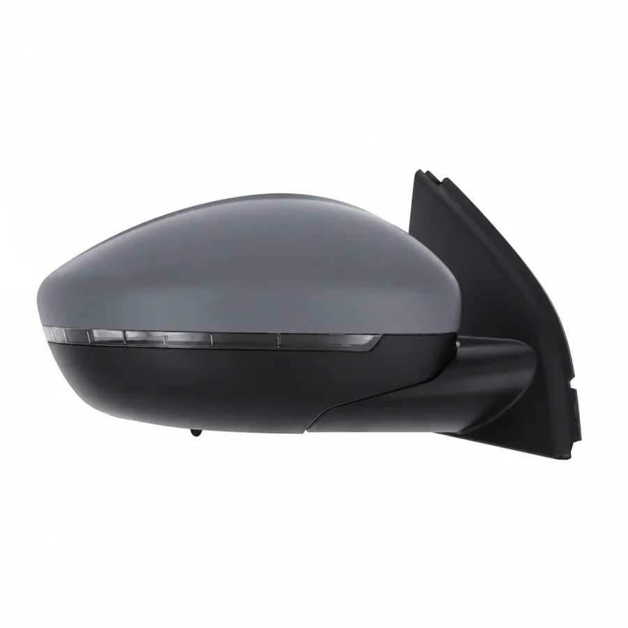 Peugeot 308 Right Heated Power Folding Complete Mirror Unit, Primed (2017–2022)