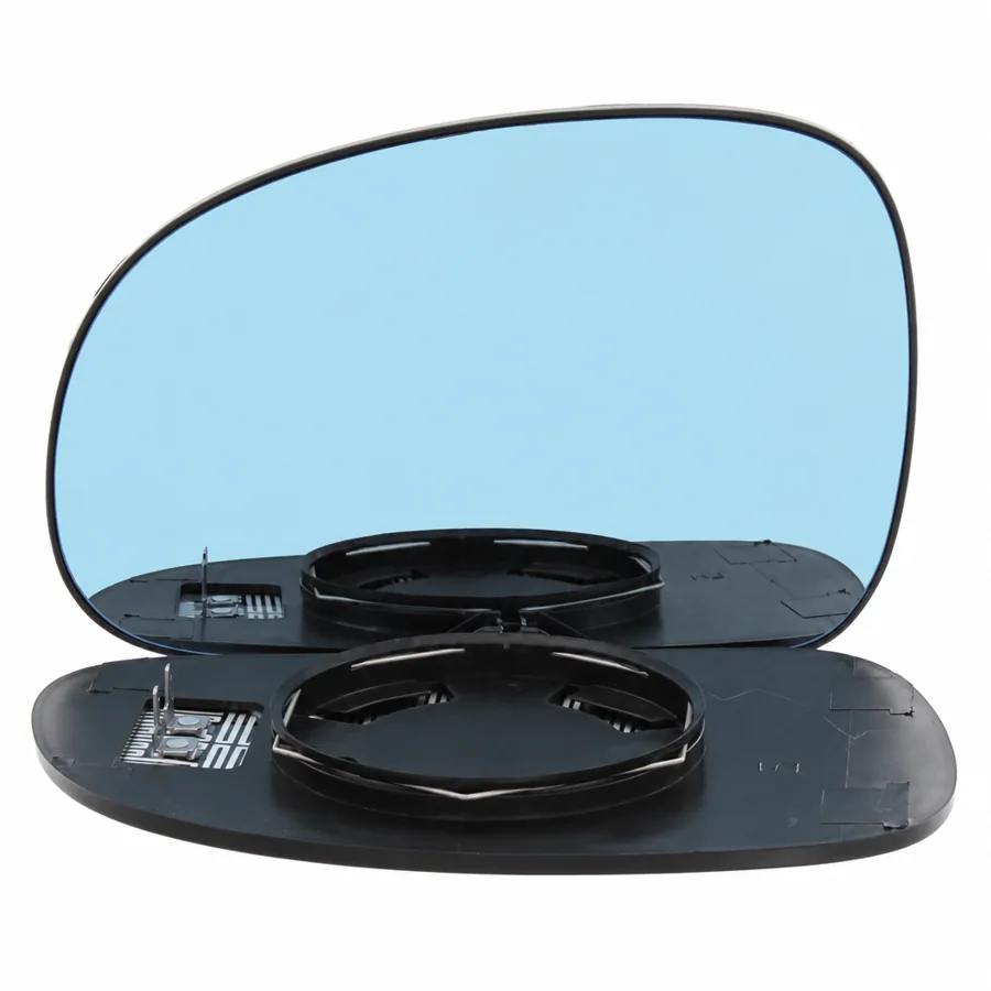 Peugeot 406 Left Heated Convex Clip-on Mirror Glass (1999–2004)