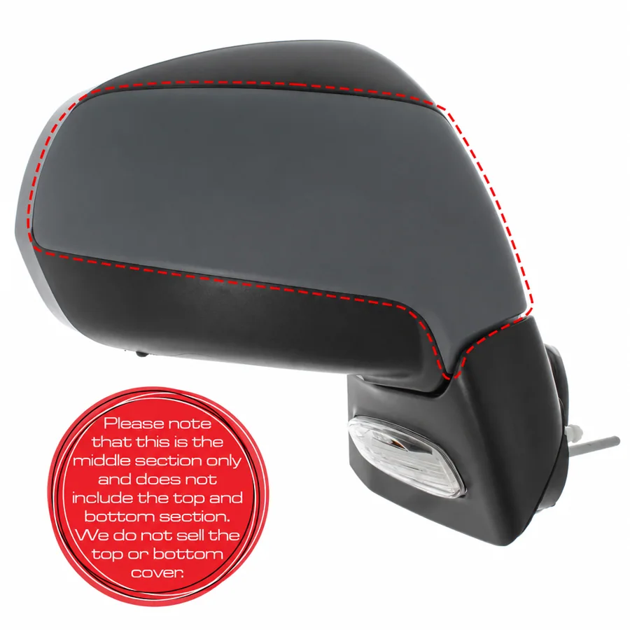 Peugeot 5008 Right Primed Mirror Cover (2010–2018)