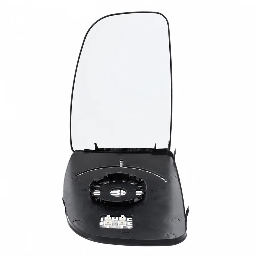 Peugeot Boxer Left Heated Convex Clip-on Mirror Glass (2006 onwards) — Upper Glass