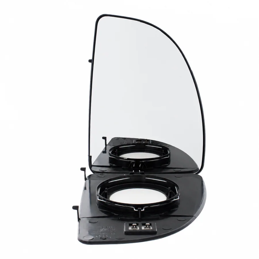 Peugeot Boxer Right Heated Convex Clip-on Mirror Glass (1998–2007)