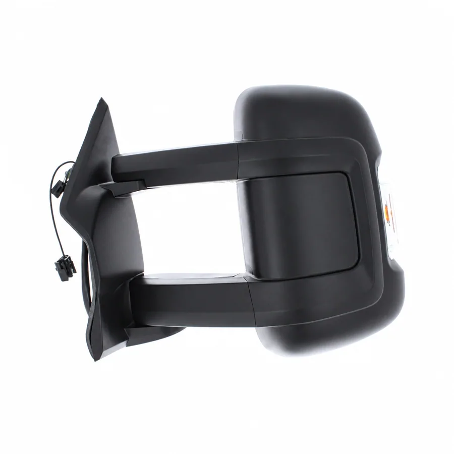Peugeot Boxer Left Heated Electric Complete Mirror Unit, Black (2011–2024)
