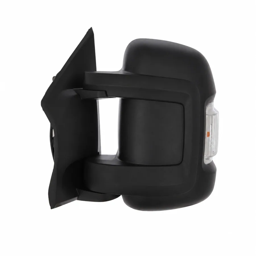 Peugeot Boxer Left Heated Electric Complete Mirror Unit, Black - Textured (2021–2024)