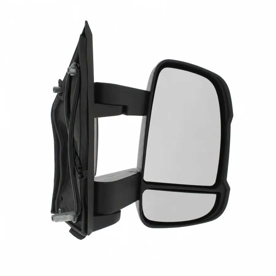 Peugeot Boxer Right Heated Electric Complete Mirror Unit, Black (2006–2024) — photograph 3