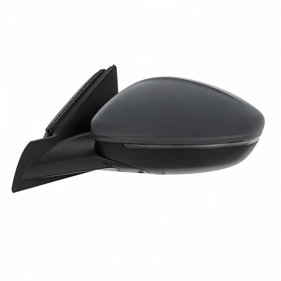Peugeot e-208 Left Heated Power Folding Complete Mirror Unit, Primed (2019 onwards)