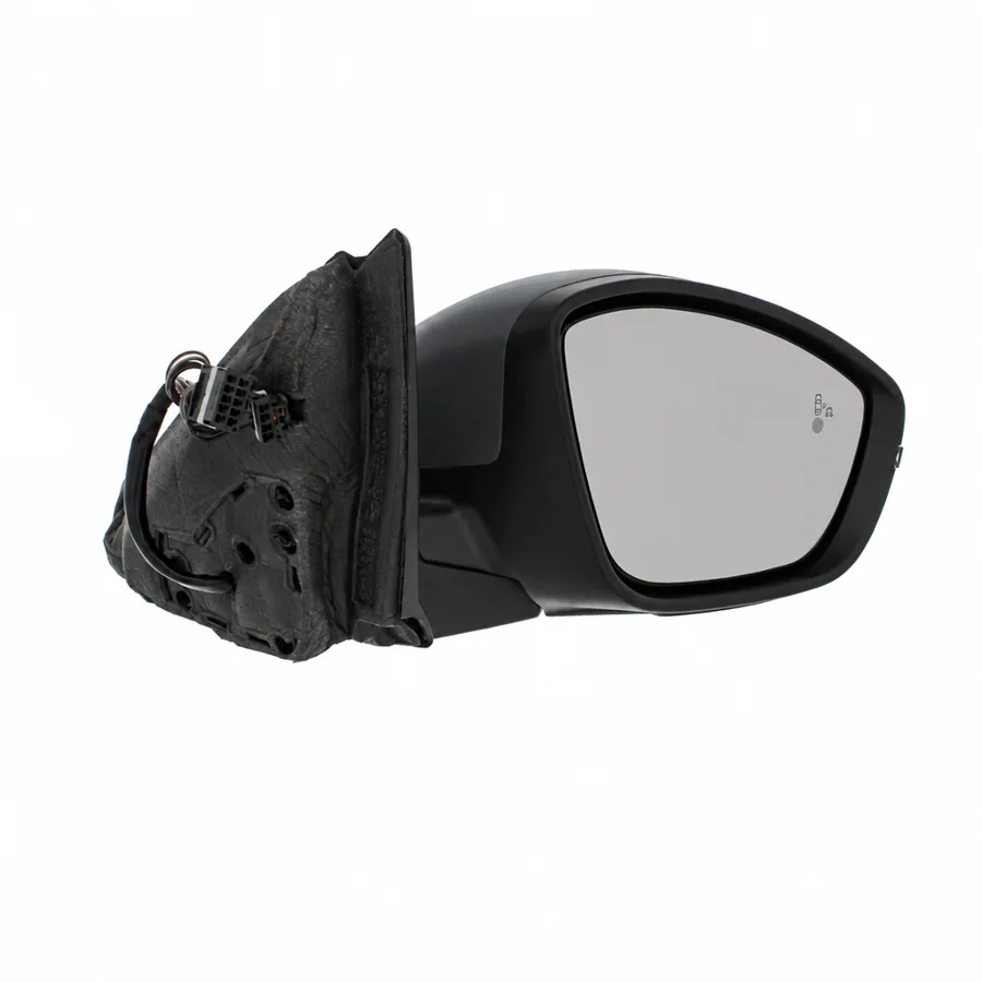 Peugeot e-208 Right Heated Power Folding Complete Mirror Unit, Primed (2019 onwards) — photograph 2