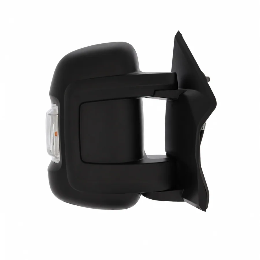 Peugeot e-Boxer (121bhp) Electric FWD - Right Heated Electric Complete Mirror Unit, Black - Textured (2021–2023)