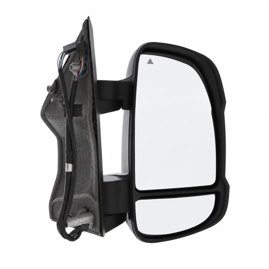 Peugeot e-Boxer (121bhp) Electric FWD - Right Heated Power Folding Complete Mirror Unit, Black - Textured (2021–2023) — photograph 2